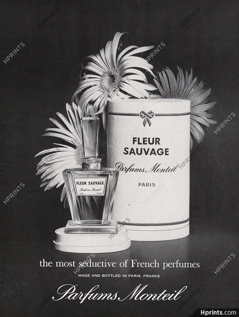 Parfums Monteil (Perfumes) 1962 Fleur Sauvage
