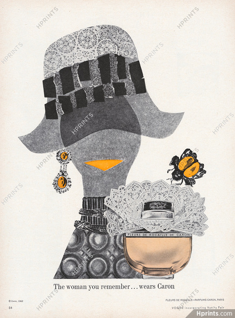 Caron (Perfumes) 1962 Fleurs De Rocaille