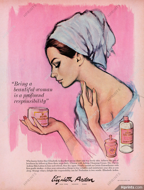 Elizabeth Arden (Cosmetics) 1966 (Pink Version A)