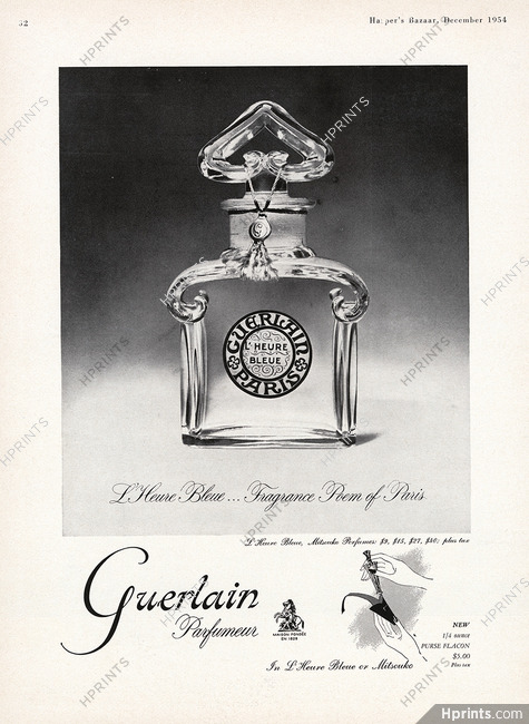 Guerlain (Perfumes) 1954 L'Heure Bleue