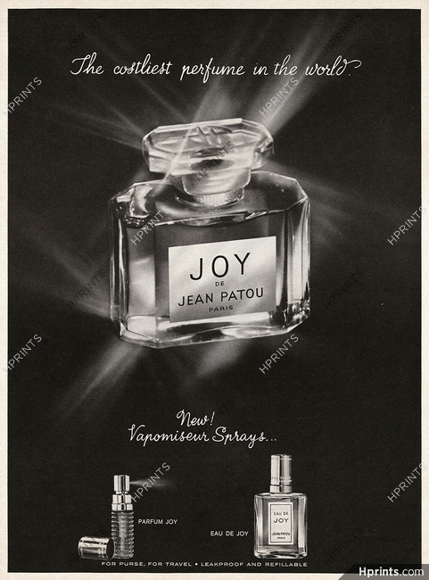 Jean Patou (Perfumes) 1966 Joy, Atomizer