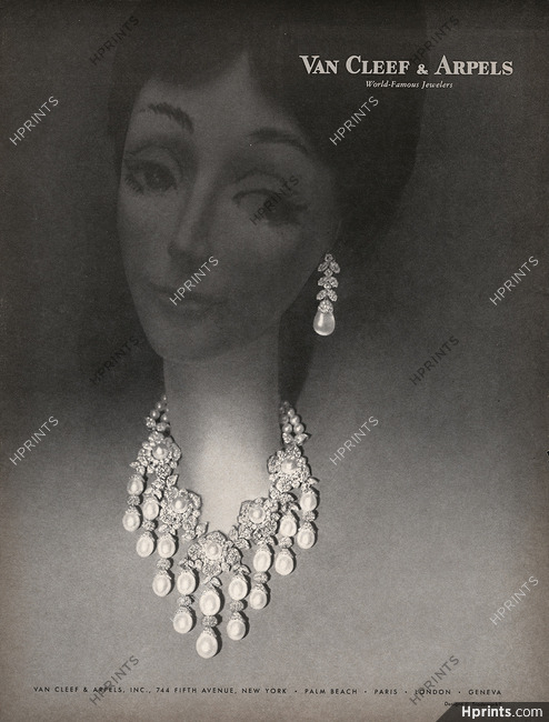 Van Cleef & Arpels 1968 Necklace, Earrings