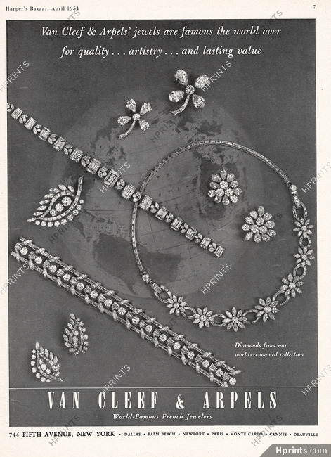 Van Cleef & Arpels 1954 Diamonds