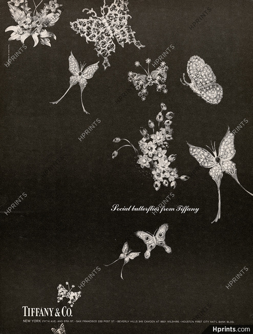 Tiffany & Co. 1966 Social Butterflies, Photo Bob Ritta