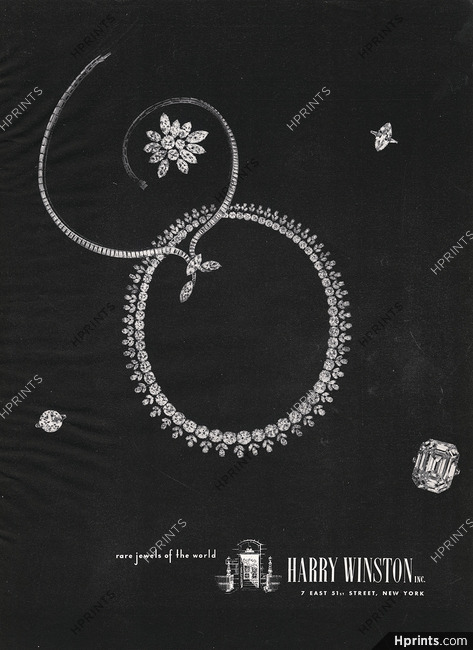Harry Winston 1953 Necklace, Rings, Clip