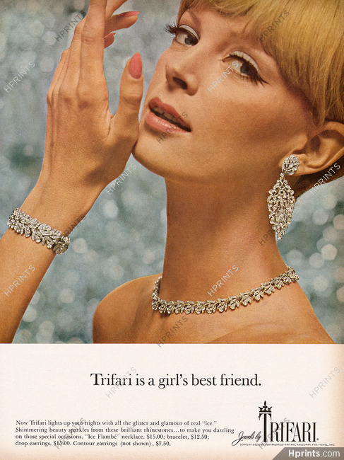 Trifari (Jewels) 1966 Ice Flambé