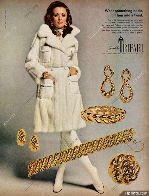 Trifari (Jewels) 1968 Golden Rope
