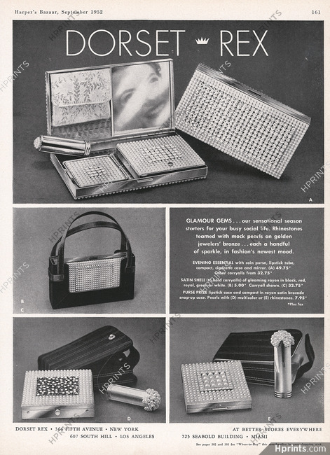 Dorset Rex 1952 Compact, Cigarette Case