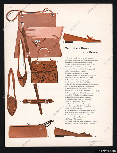 Warhol 1954 Wear Brick Brown, Fashion Goods