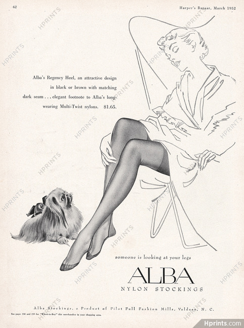 Alba (Stockings) 1952 Pekingese Dog