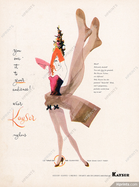 Kayser (Stockings) 1952 Saul Bolasni