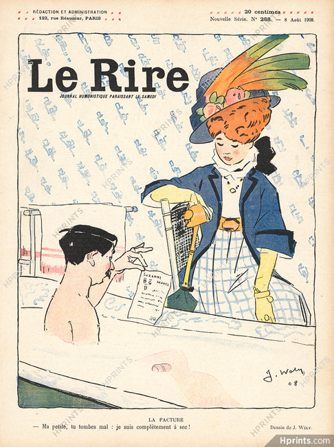 Jacques Wély 1908 La Facture