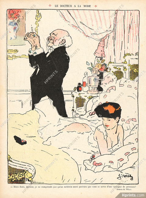 Jacques Wély 1908 Le Docteur à la Mode