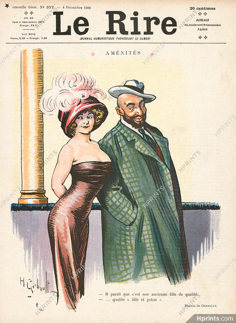 Henry Gerbault 1909 Aménités, Le Rire Cover