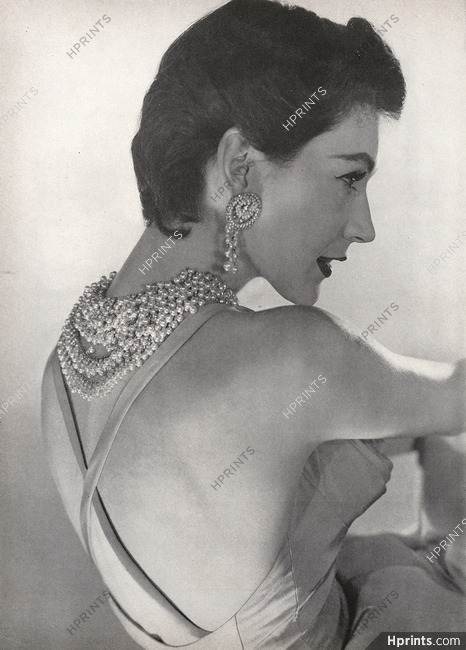 Miriam Haskell (Jewels) 1954 Photo Horst