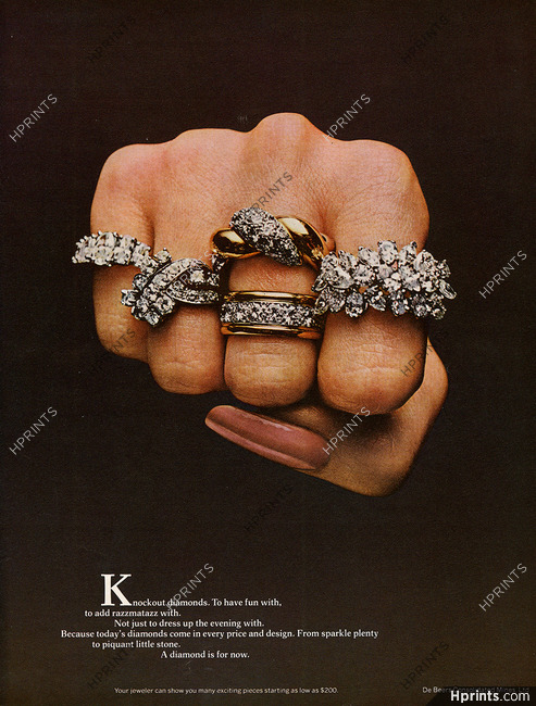De Beers 1970 Knockout Diamonds