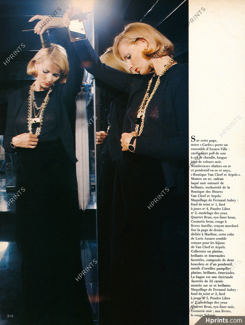 Van Cleef & Arpels 1975 Loris Azzaro, Photo Patrick Bertrand