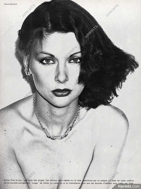 Fred (High Jewelry) 1977 Hairstyle, Photo Patrick Bertrand
