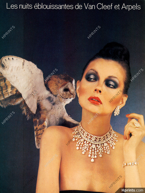 Van Cleef & Arpels 1977 Parure Diamants, Chouette, Photo Patrick Bertrand