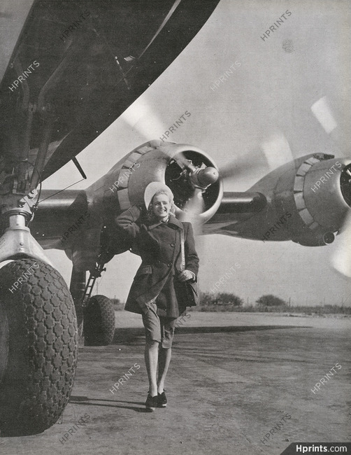 Madeleine de Rauch 1945 Photo Jean Moral