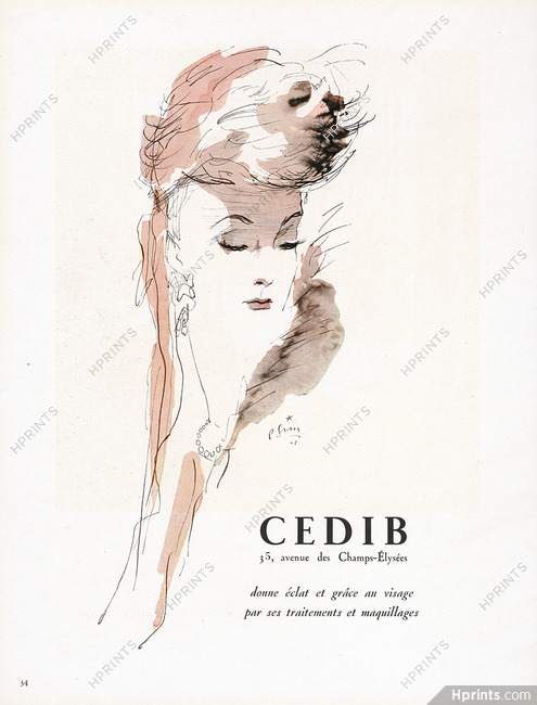 Cedib (Cosmetics) 1945 Pierre Simon
