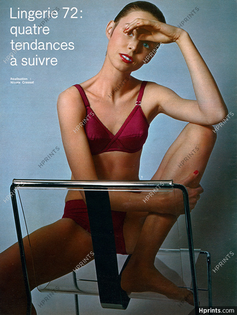 Maidenform 1972 Lingerie, Photo Guy Bourdin