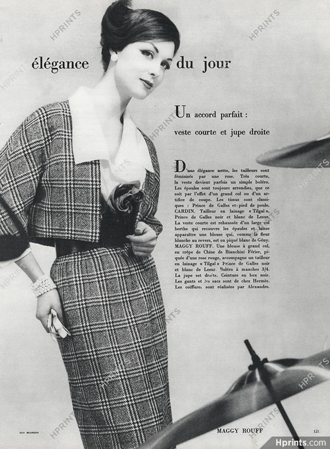 Maggy Rouff 1959 Photo Guy Bourdin