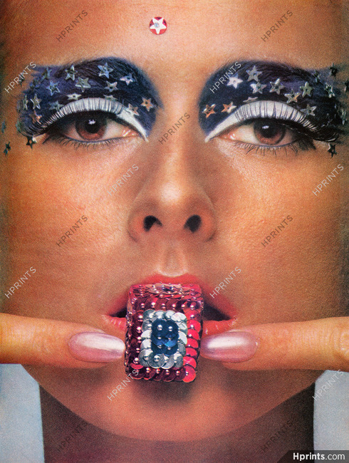 Guy Bourdin 1967 Maurice Jacobs 4th of July Jewel