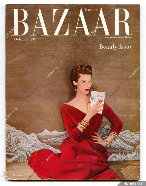 Harper's Bazaar October 1953 Beauty Issue, Photo Louise Dahl-Wolfe