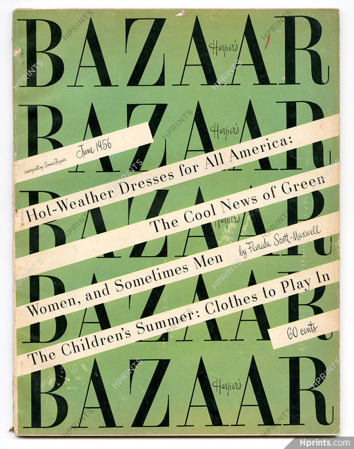 Harper's Bazaar June 1956 Marilyn Monroe