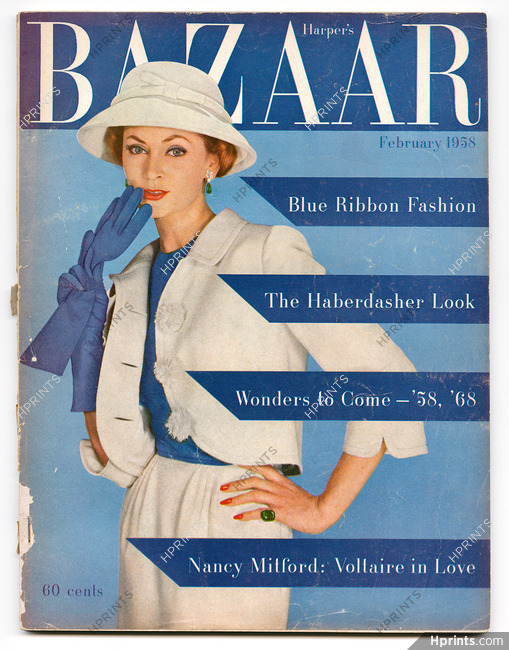 Harper's Bazaar February 1958 Photo Louise Dahl-Wolfe
