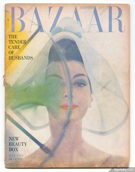 Harper's Bazaar July 1959 Photo Ben Somoroff