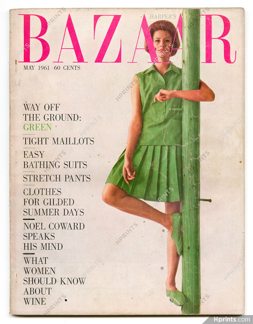 Harper's Bazaar May 1961 Cover Sokolsky