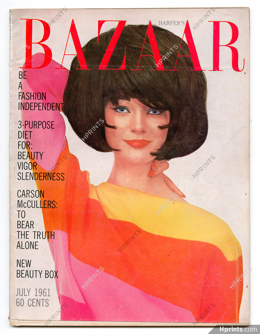 Harper's Bazaar July 1961 Cover Avedon