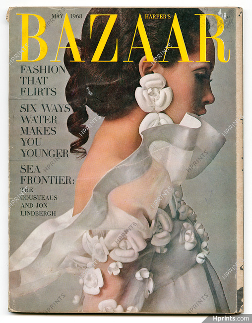 Harper's Bazaar May 1968 Cover Neal Barr, Castillo