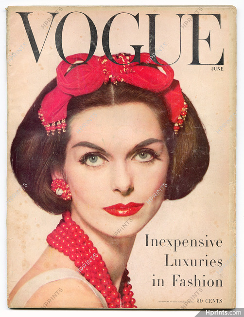 Vogue US June, 1956 Photo Irving Penn, Cecil Beaton, Henry Clarke, Rutledge, Leombruno-Bodi, Eric...
