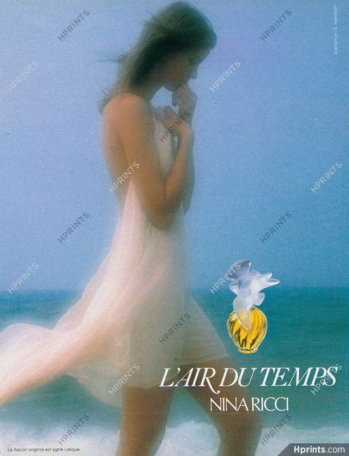Nina Ricci (Perfumes) 1985 L'Air du Temps, Photo David Hamilton