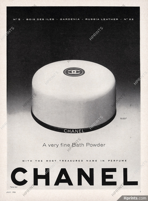 Chanel 1958 Very Fine Bath Powder