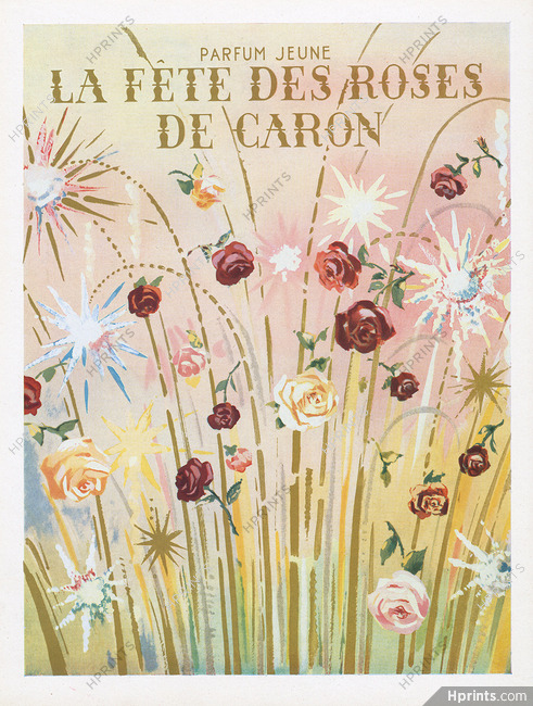 Caron (Perfumes) 1958 La Fête des Roses