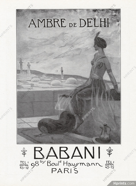 Babani 1921 Ambre de Delhi, Oriental Perfumes