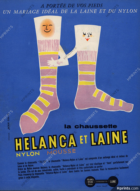 Helanca (Socks) 1957 Jean Colin