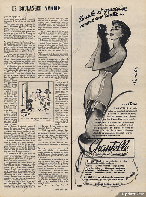 Chantelle 1955 Reschofsky, Girdle