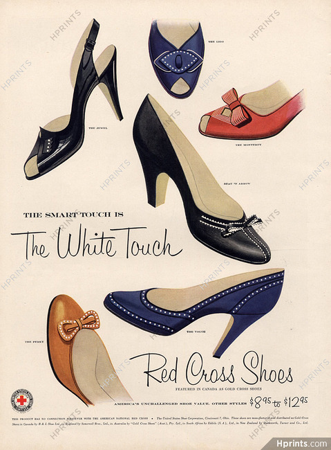 Red Cross (Shoes) 1954