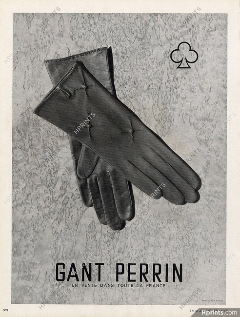 Perrin 1941 Gloves, Photo Serge Boiron