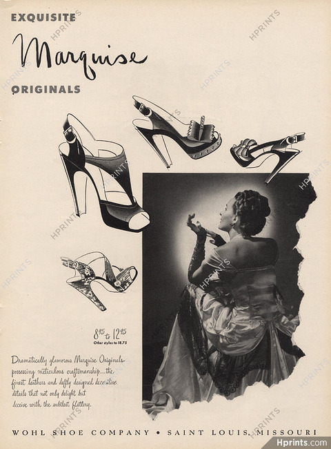 Wohl Shoe Company (Shoes) 1945 Marquise