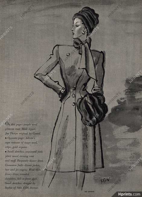 Jay Thorpe by Czettel 1945 René Bouët-Willaumez