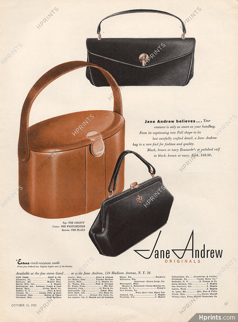 Jane Andrew (Handbags) 1952
