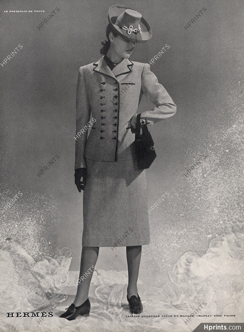 Hermès (Couture) 1939 Fashion Photography