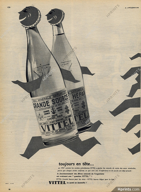 Vittel (Water) 1958 Jacquelin