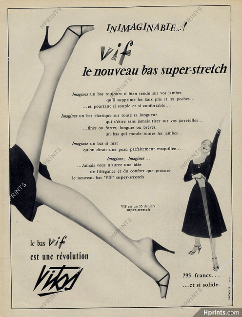 Vitos (Stockings Hosiery) 1955